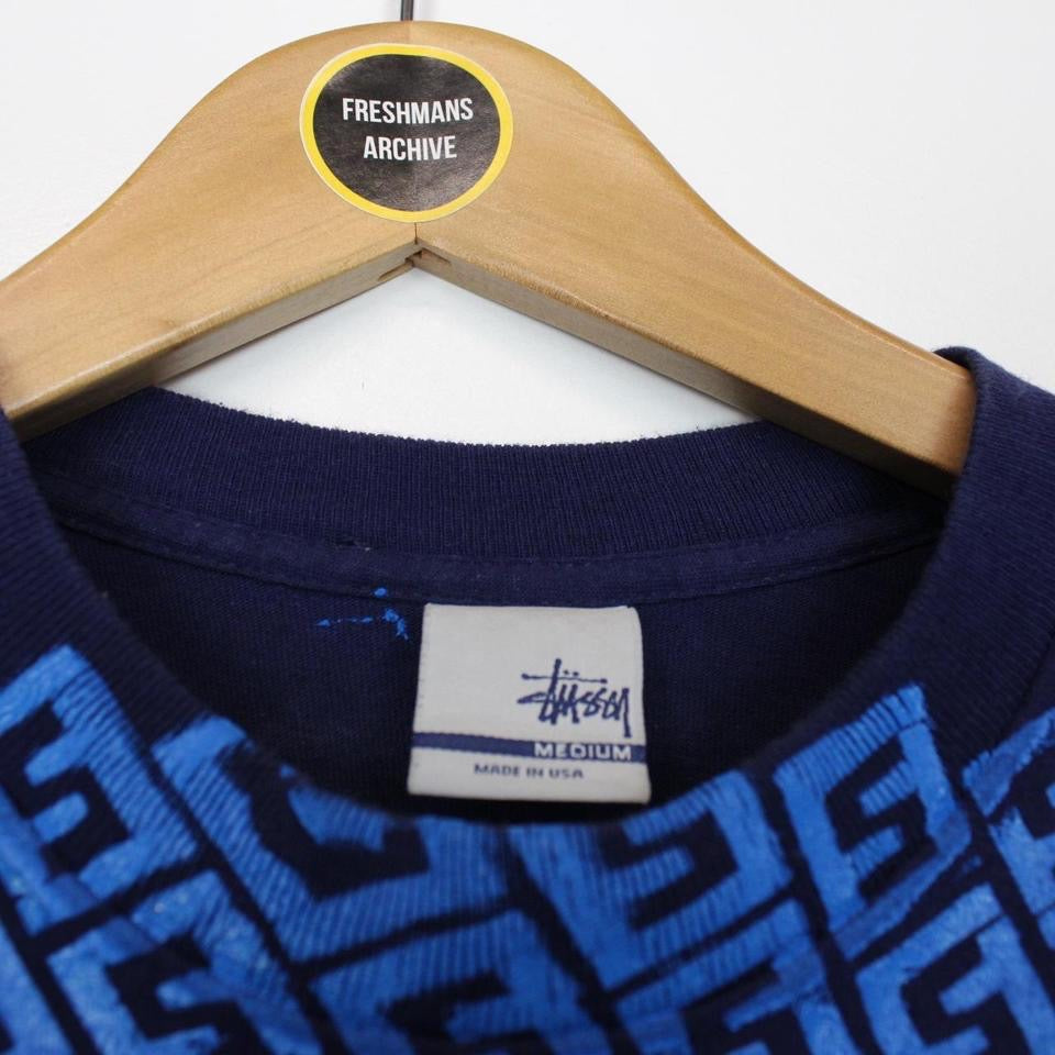 Vintage Stussy x Fendi Rip Off T-Shirt Medium