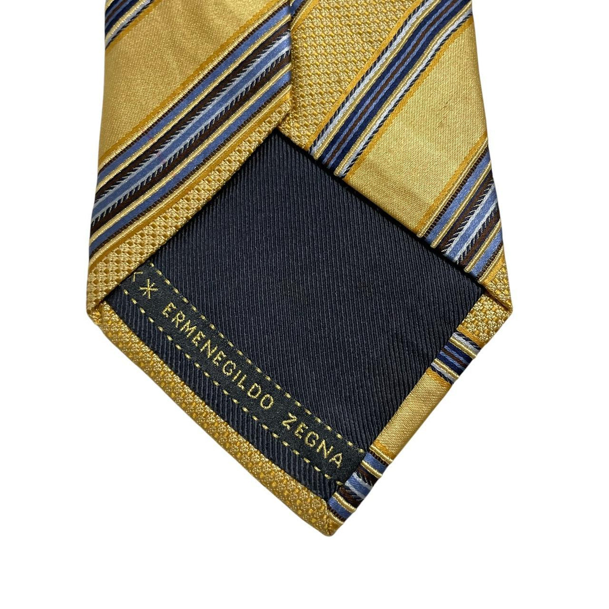 Ermenegildo Zegna Striped Silk Tie