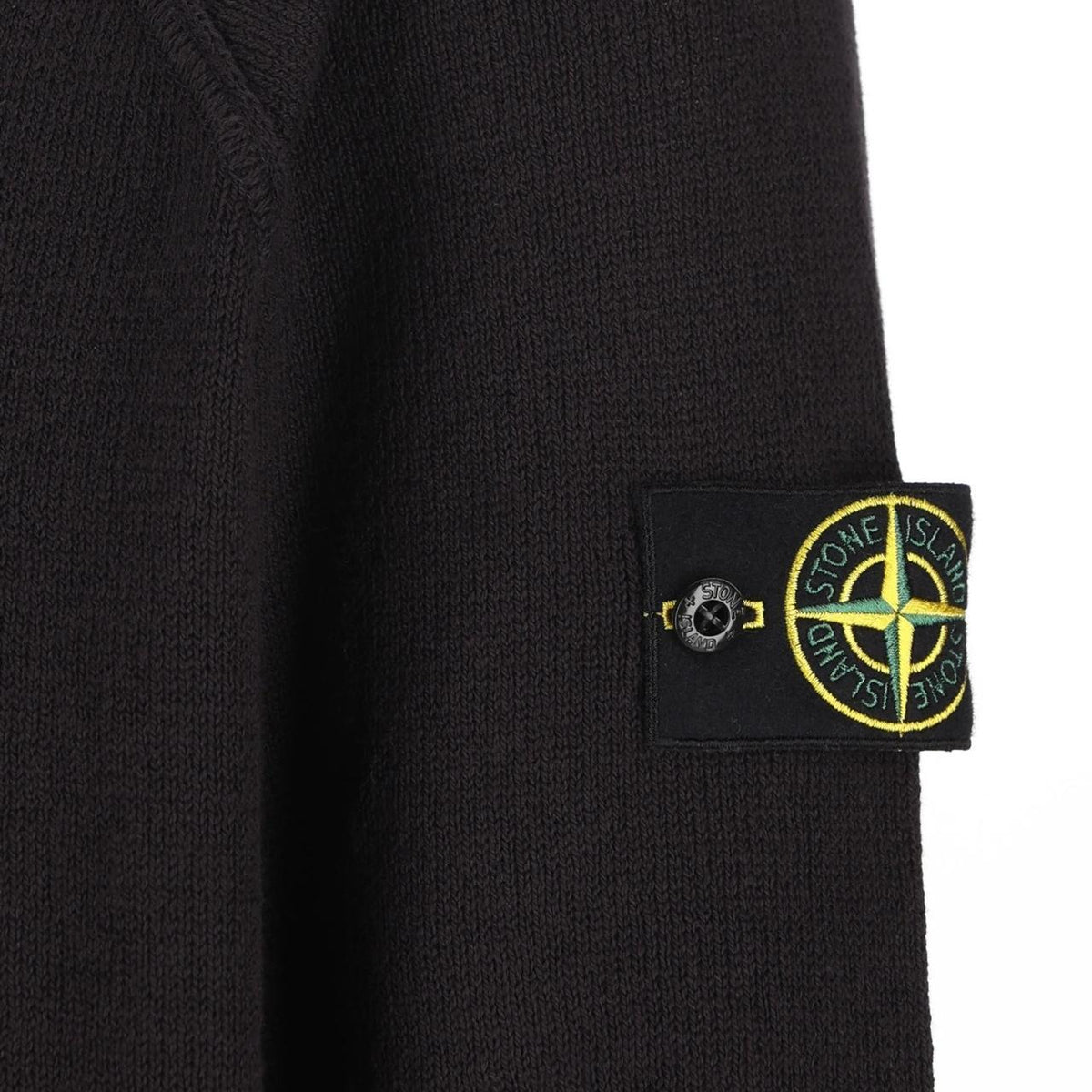 Stone Island SS26 Raw Hand Organic Cotton Knit Jumper