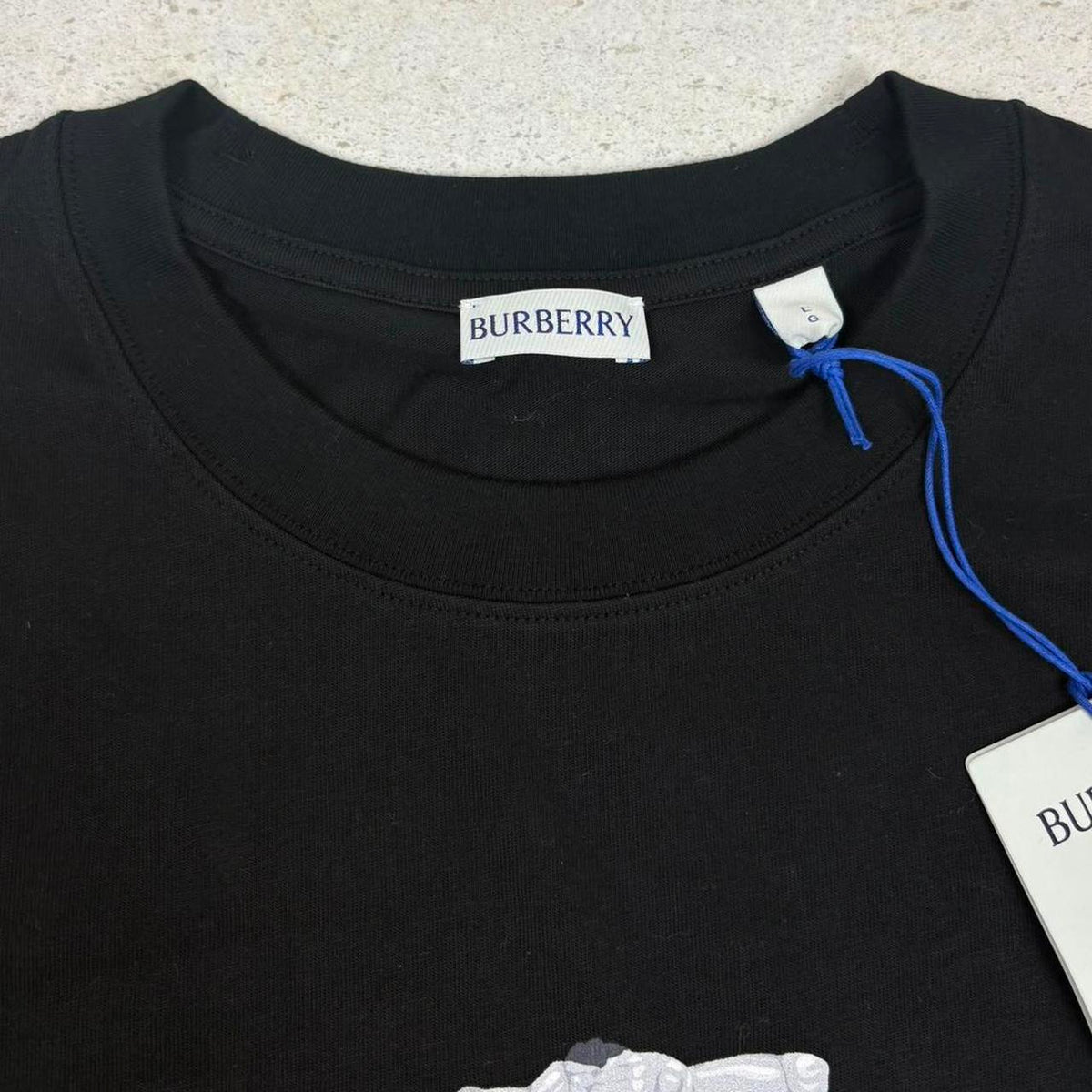 Burberry Beach Knight Print T-Shirt Medium