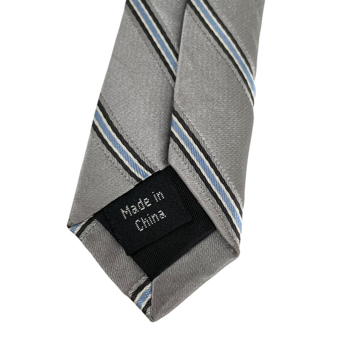 DKNY Striped Silk Tie