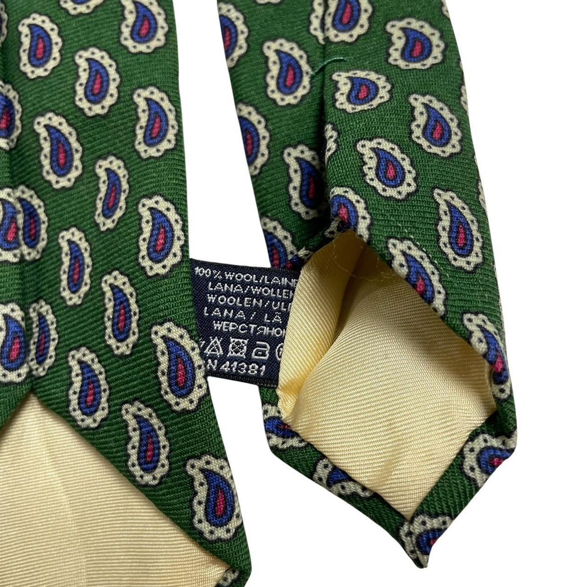 Vintage Polo Ralph Lauren Paisley Print Silk Tie