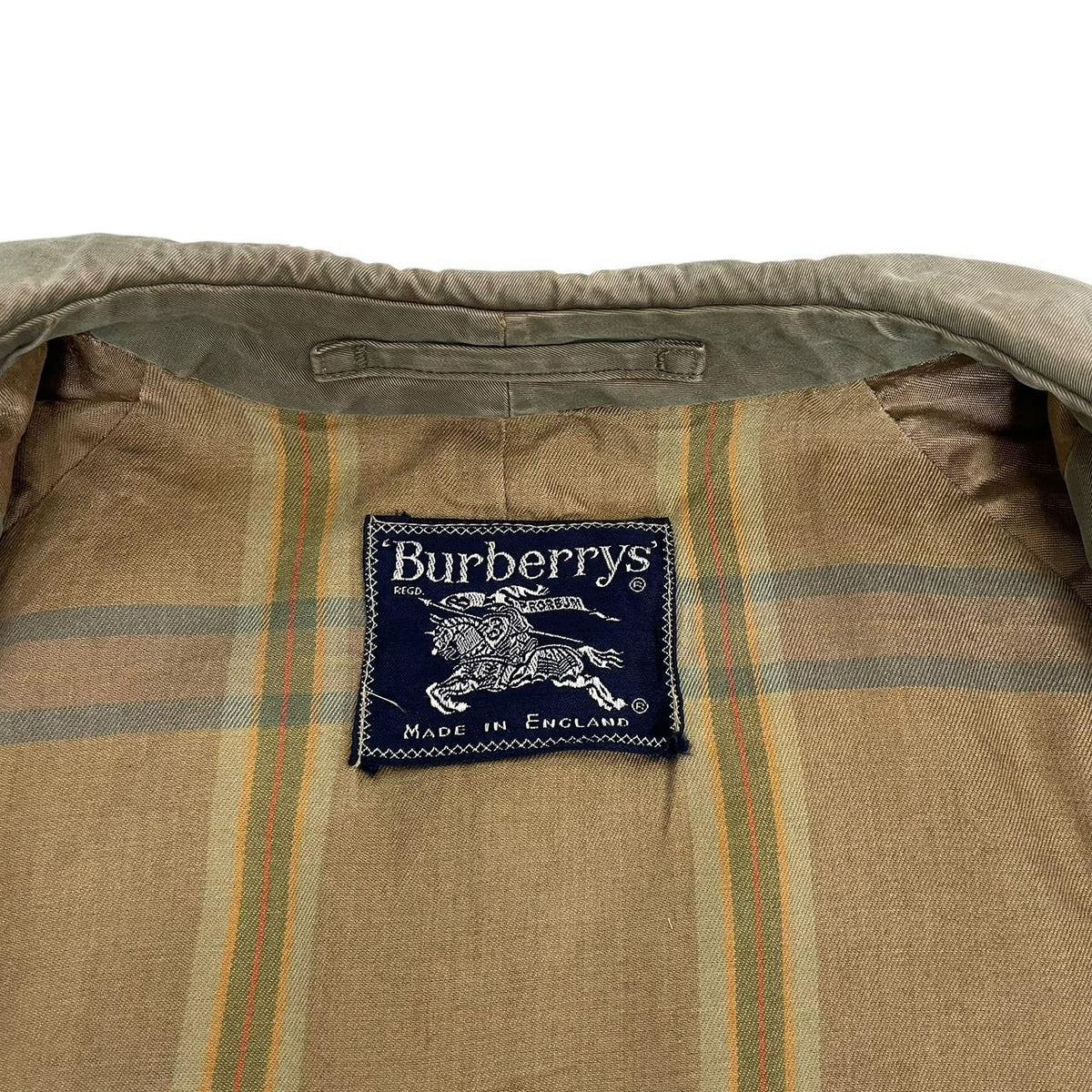 Vintage 90s Burberry Trench Coat Medium