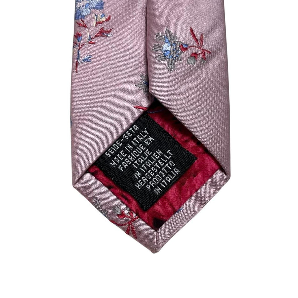Paul Smith Floral Embroidered Silk Tie