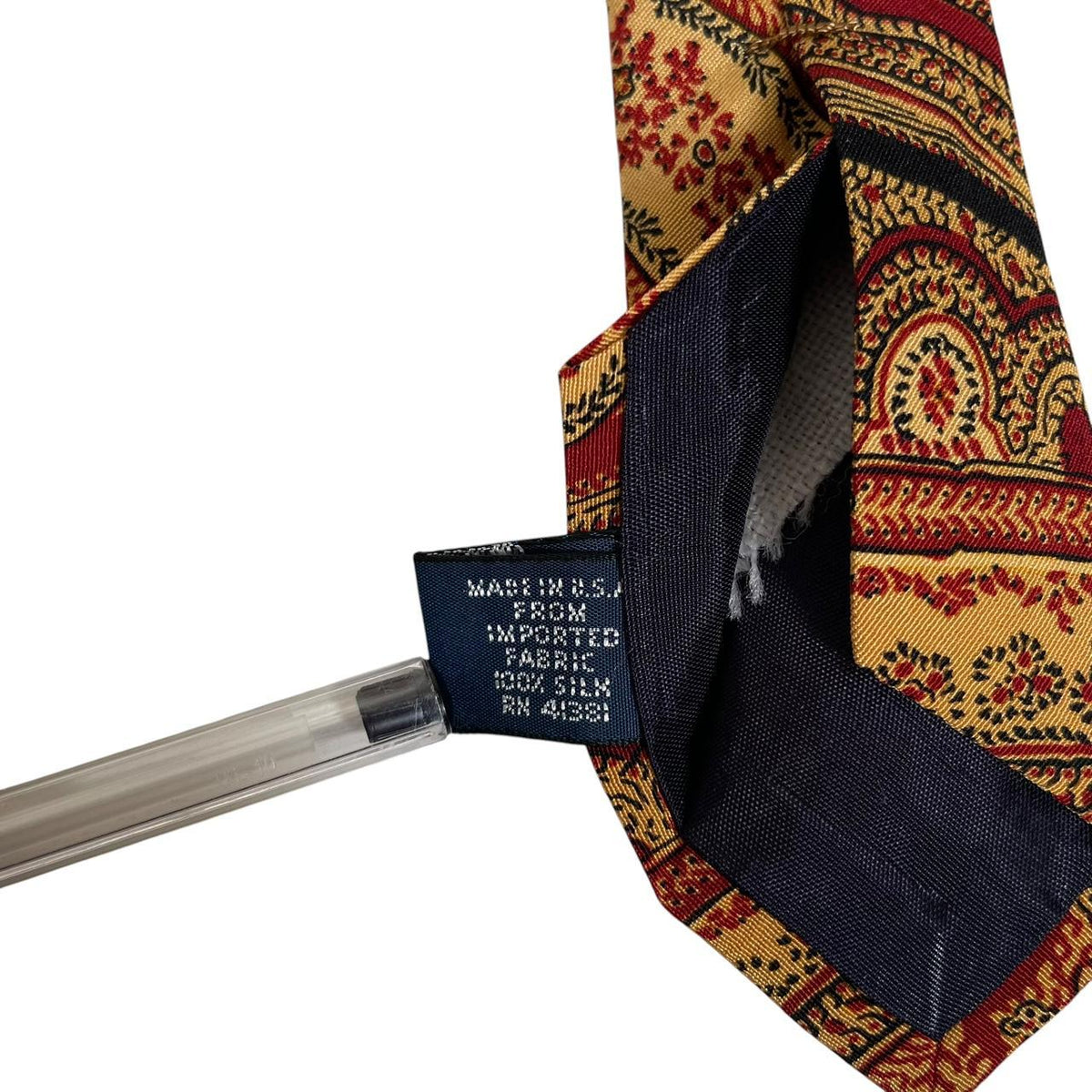 Vintage Polo Ralph Lauren Paisley Print Silk Tie