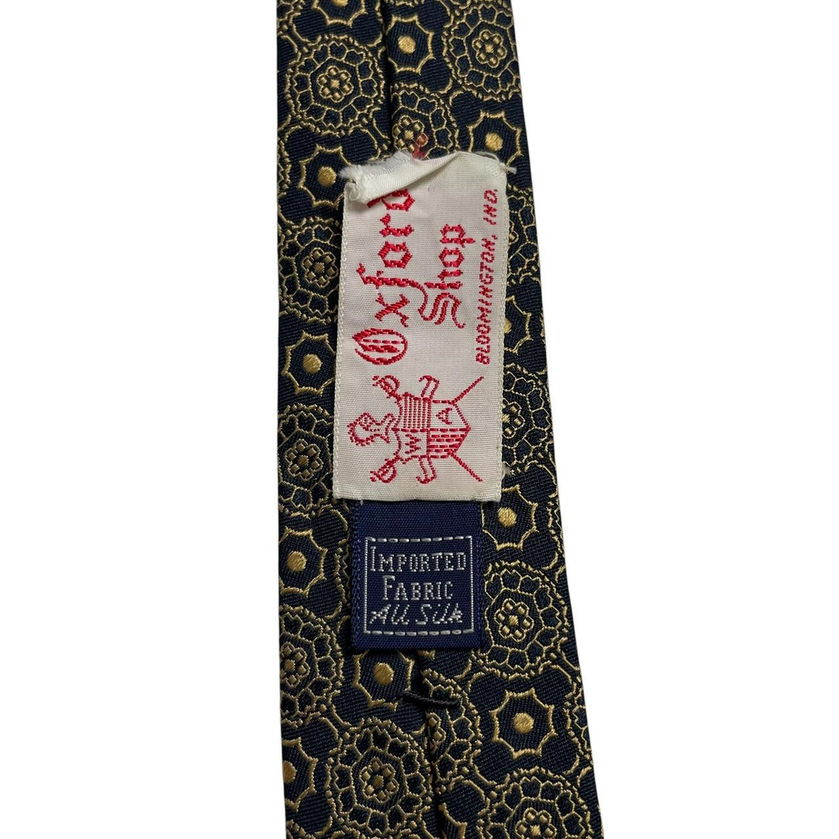 Vintage Polo Ralph Lauren Geometric Print Silk Tie