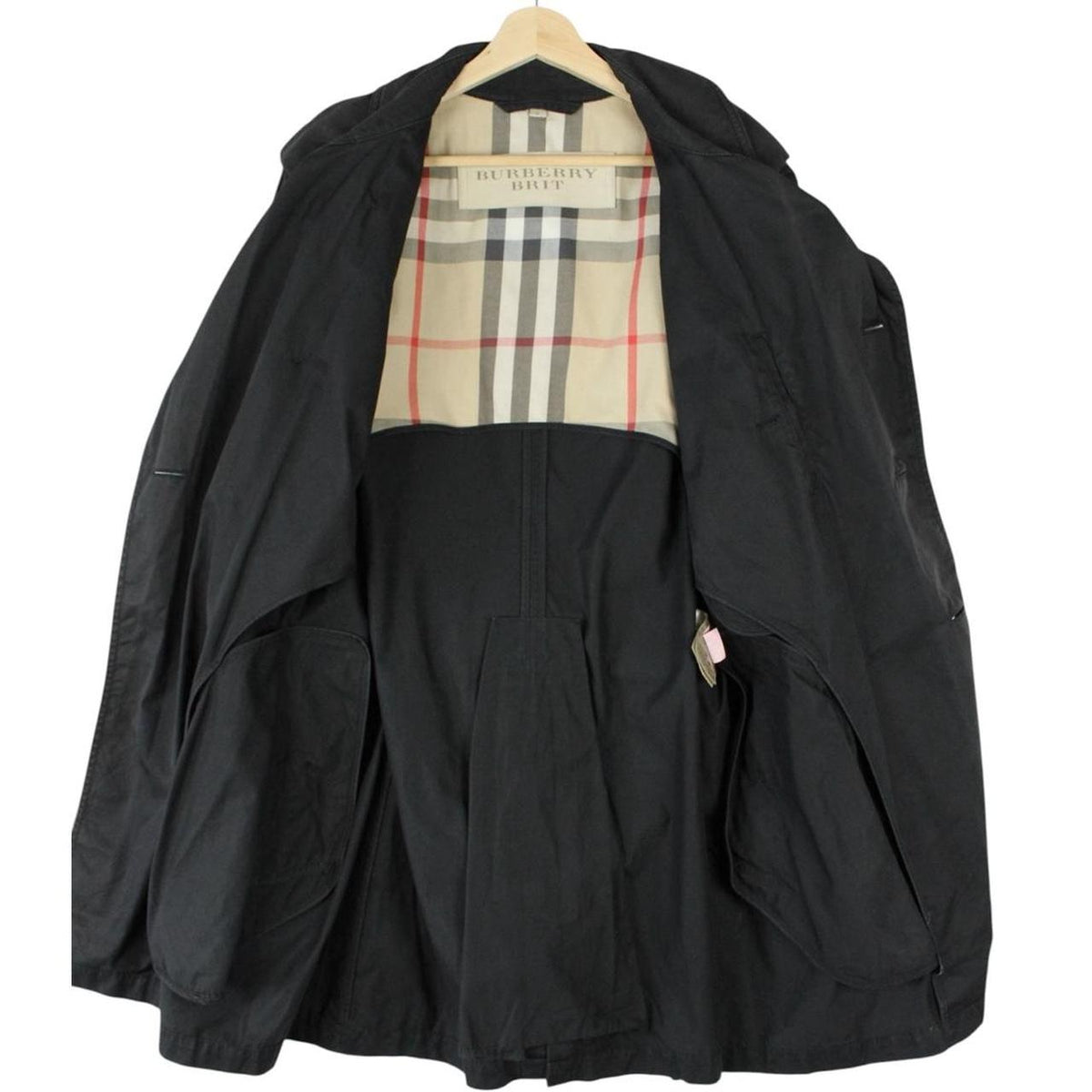 Burberry Brit Belted Trench Coat Medium