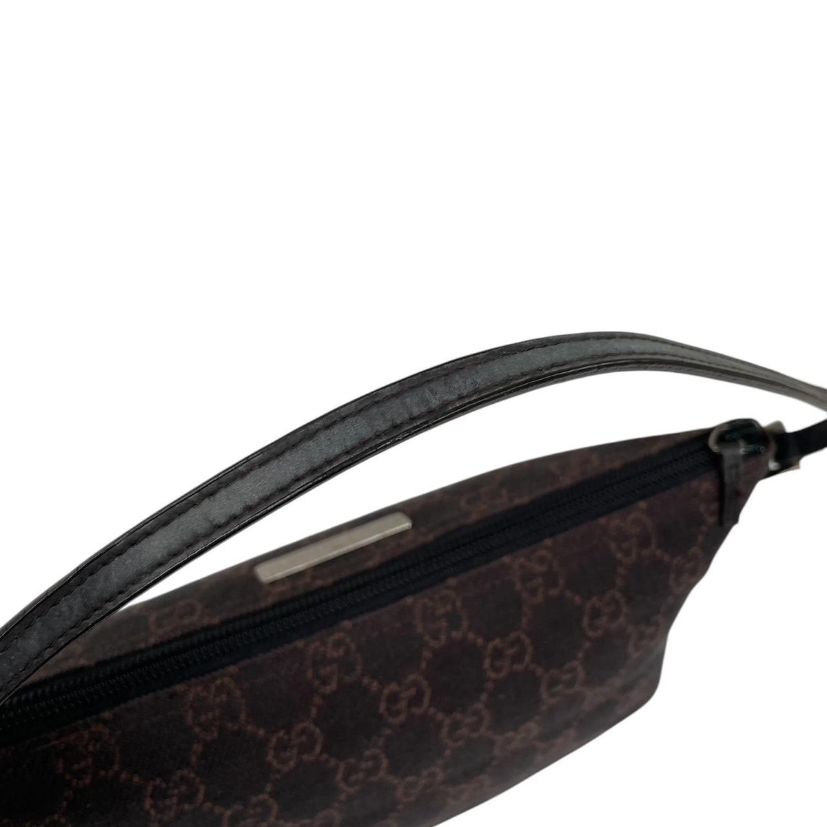 Gucci GG Monogram Canvas Mini Boat Pochette Bag