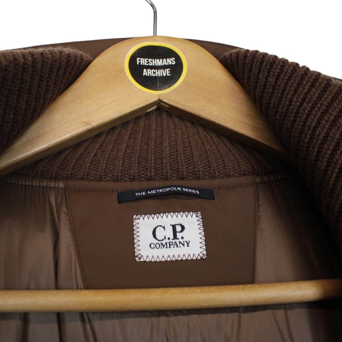 CP Company Metropolis Dynatec Wool/Nylon Knit Jacket Small