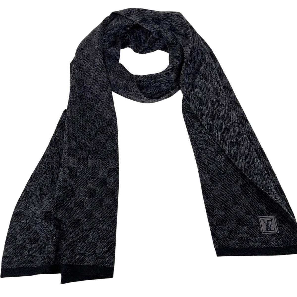 Louis Vuitton Néo Petit Damier Wool Scarf