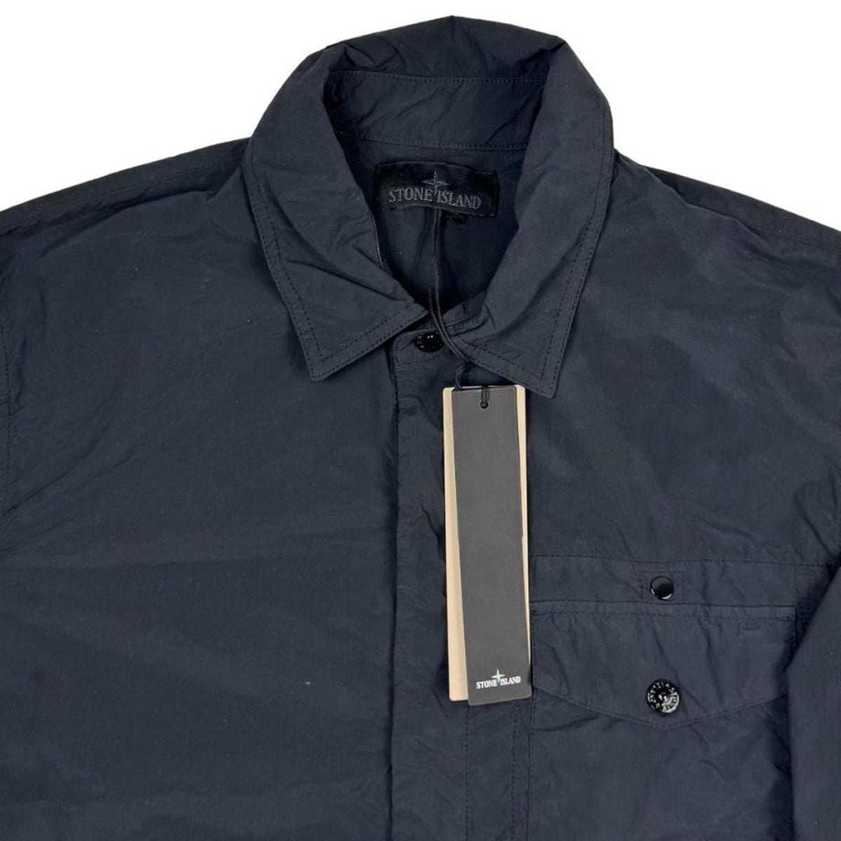 Stone Island Ghost Nylon Smerigliato Overshirt Medium