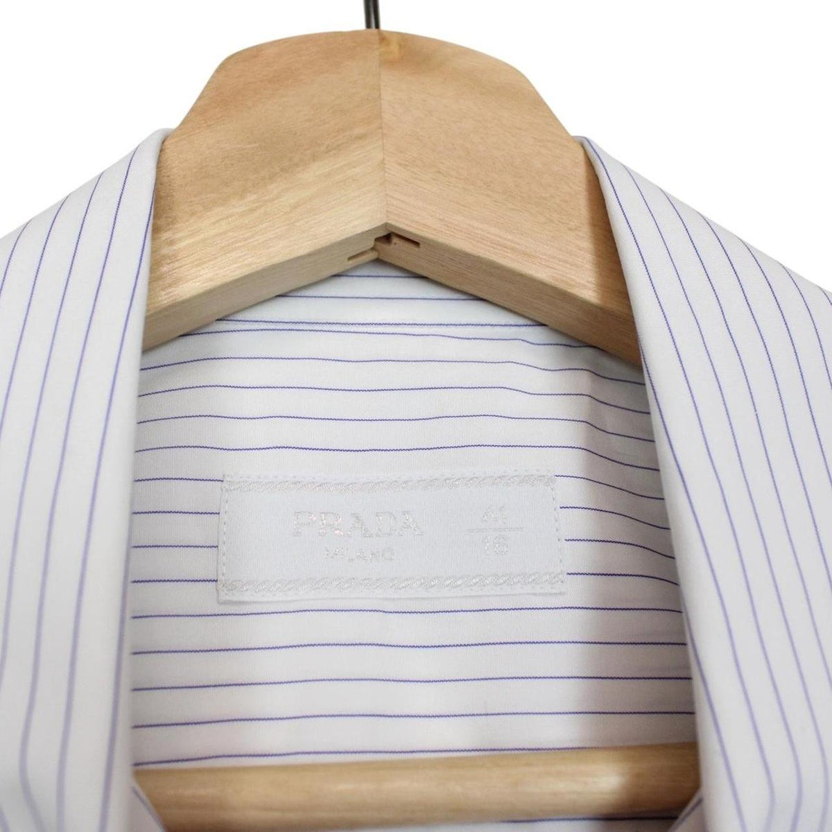 Prada Popeline Stretch Shirt Large