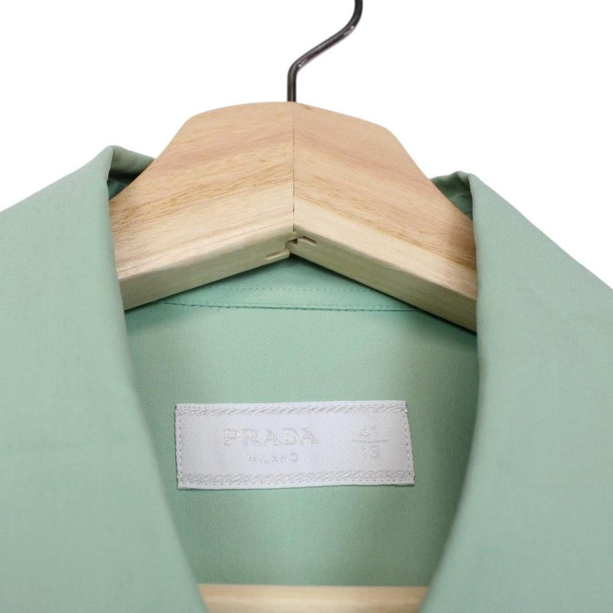 Prada 2025 Popeline Stretch Shirt Large
