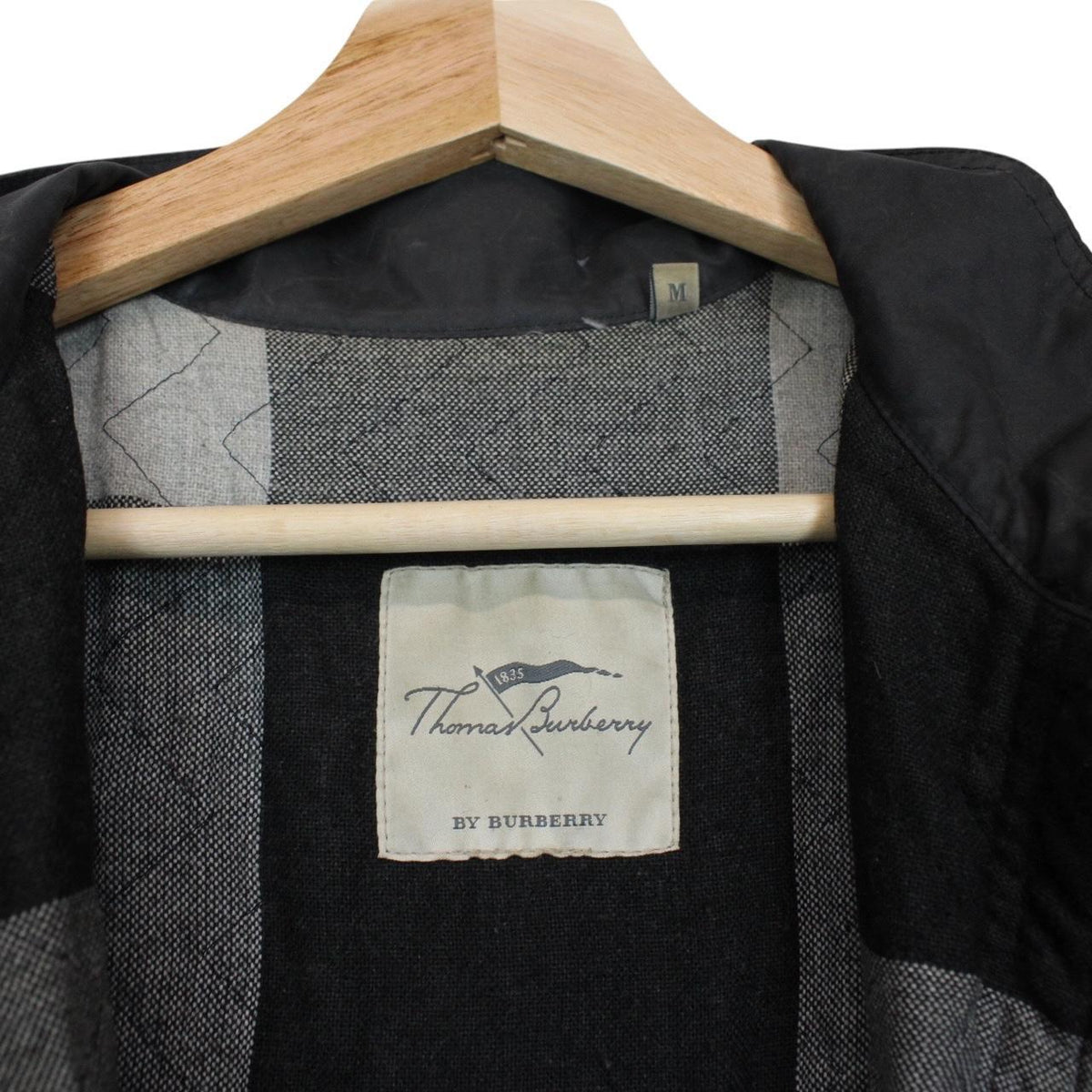 Vintage Thomas Burberry Wax Jacket Medium