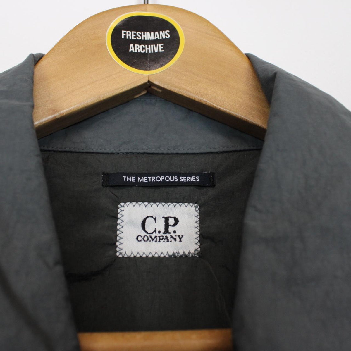 CP Company Metropolis Patch Logo Nylon Overshirt XS