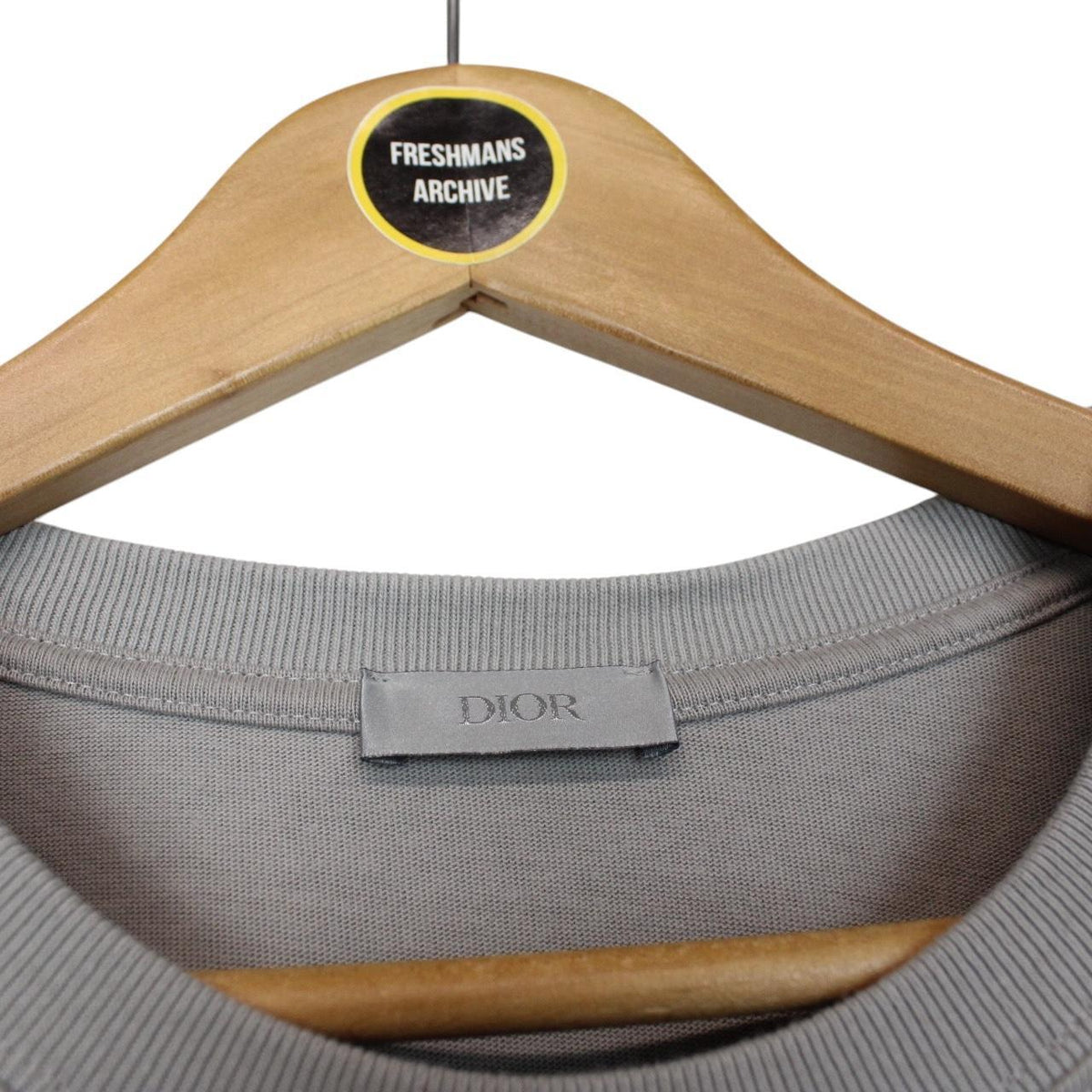 Christian Dior Interlaced Embroidered Logo T-Shirt Large