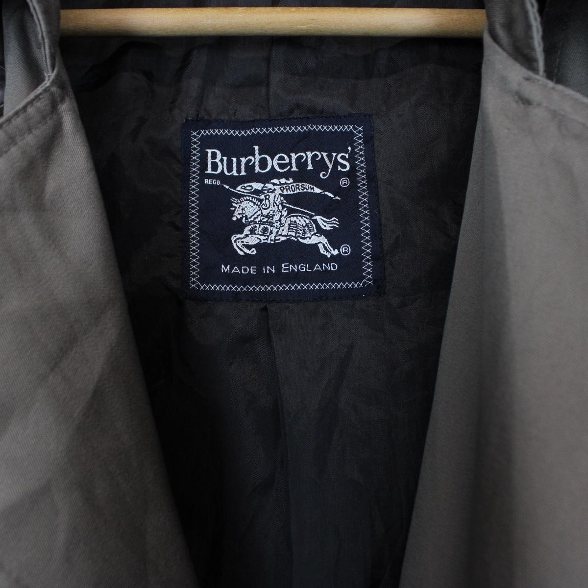 Vintage 90s Burberry Trench Coat XL