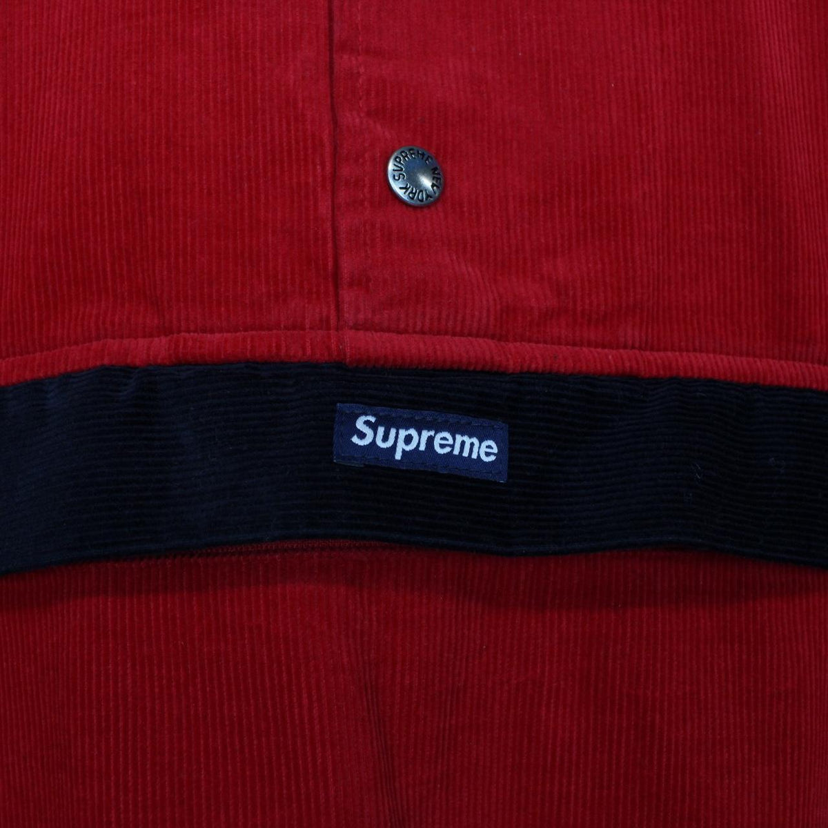 Supreme Box Logo Cord Sweatshirt Medium