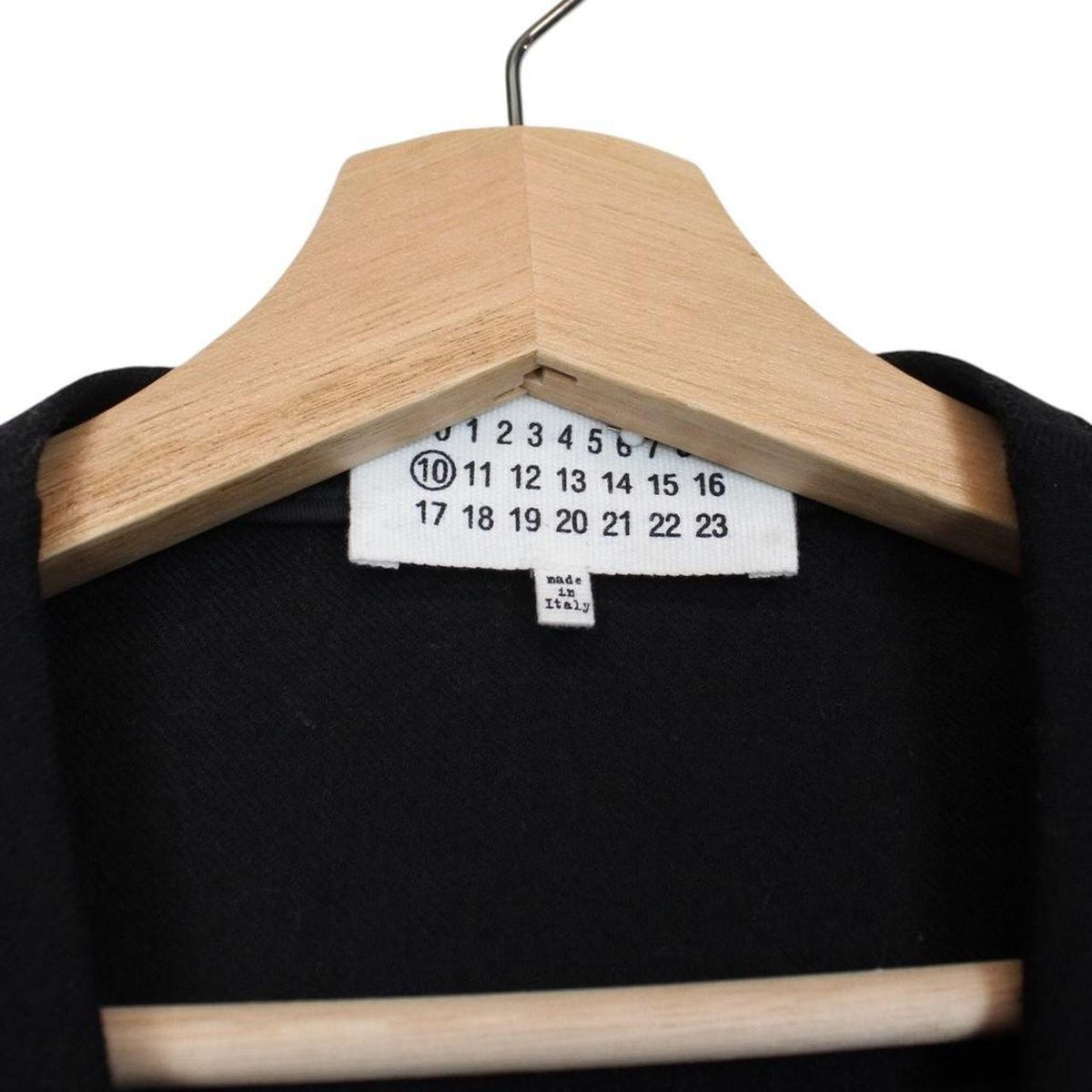 Maison Margiela Collarless Virgin Wool Jacket XL