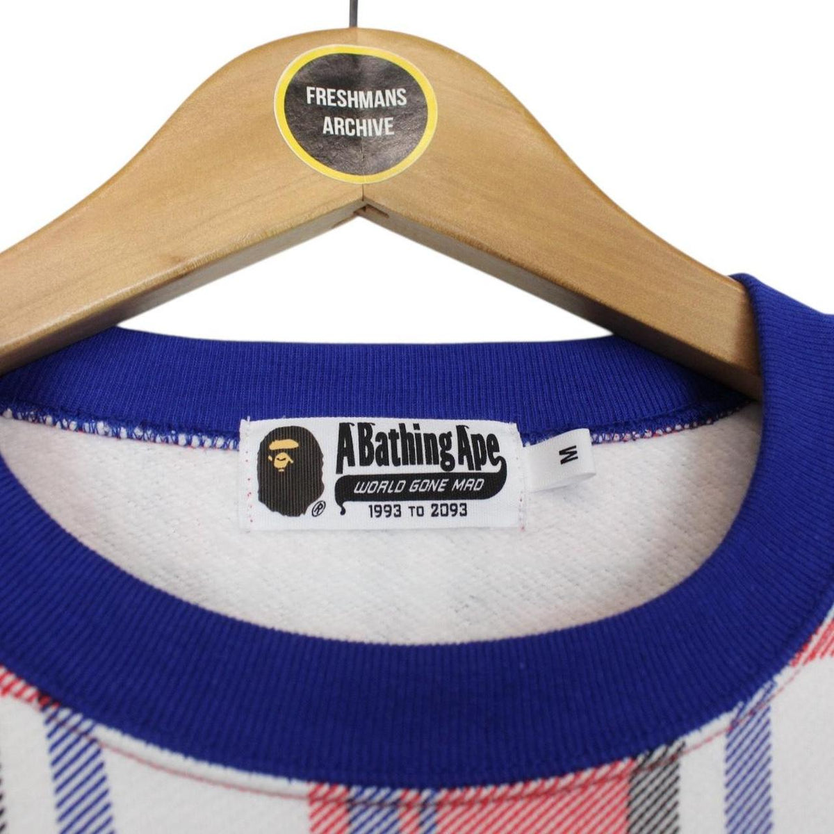 Bape London Store Logo Print Sweatshirt Medium