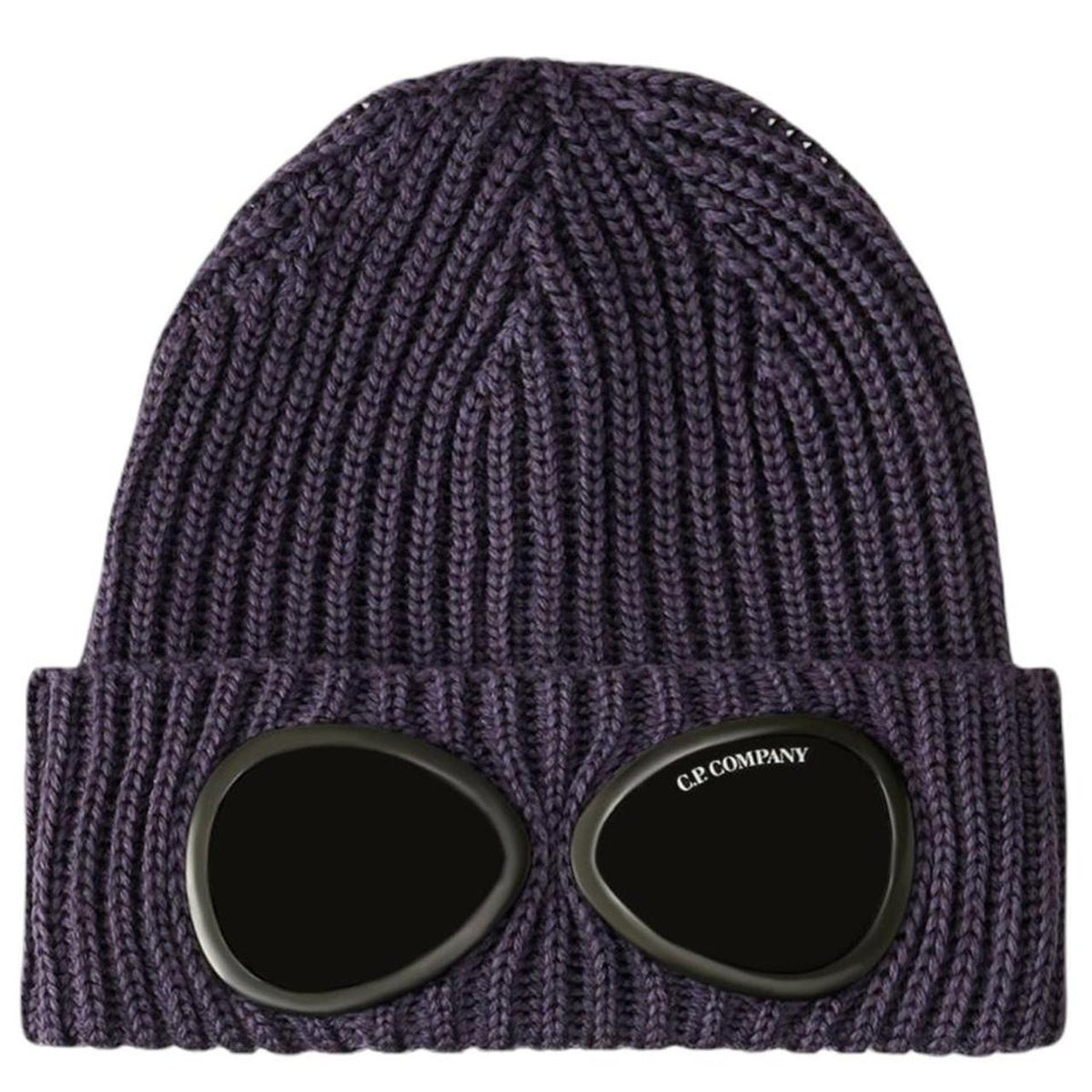 CP Company Extra Fine Merino Wool Knit Goggle Beanie Hat