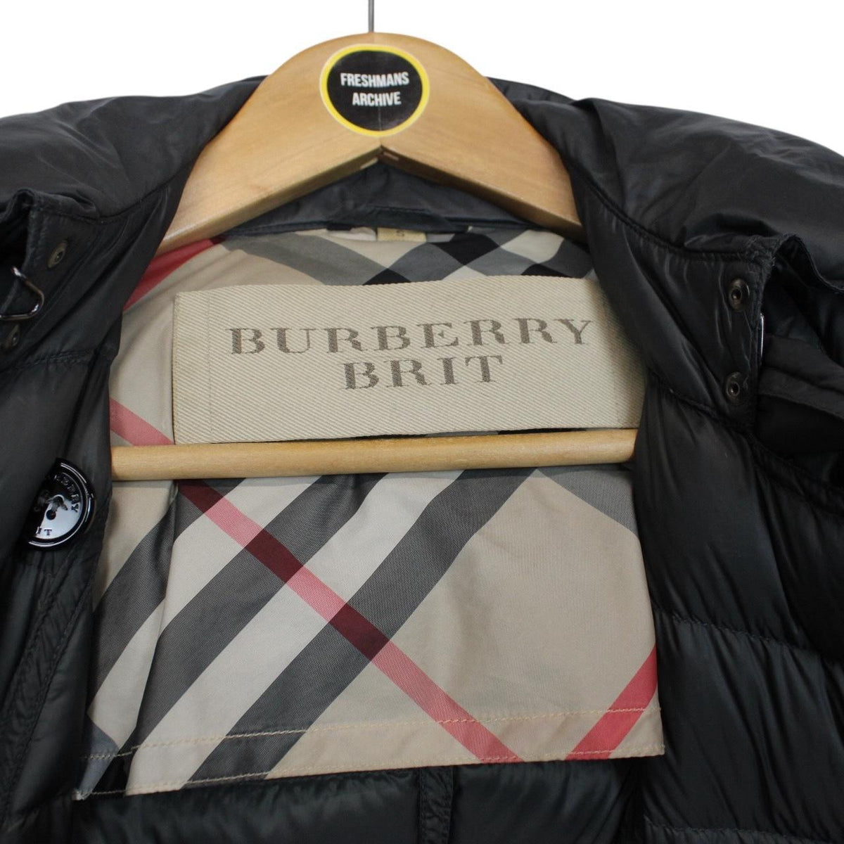 Burberry Brit Belted Down Puffer Coat Small