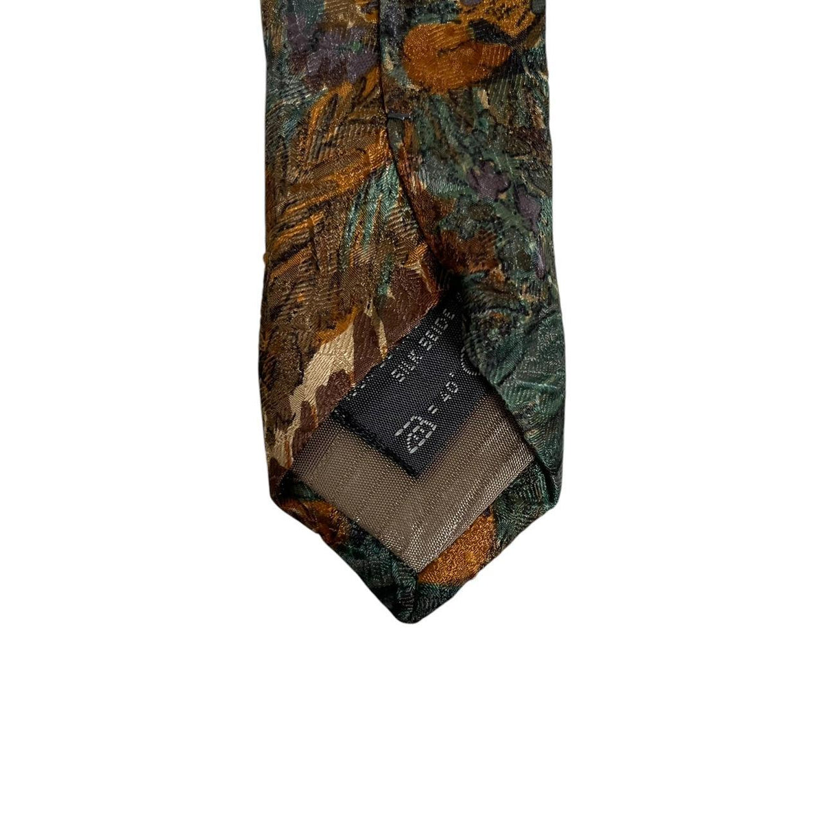 Ermenegildo Zegna Floral Silk Tie