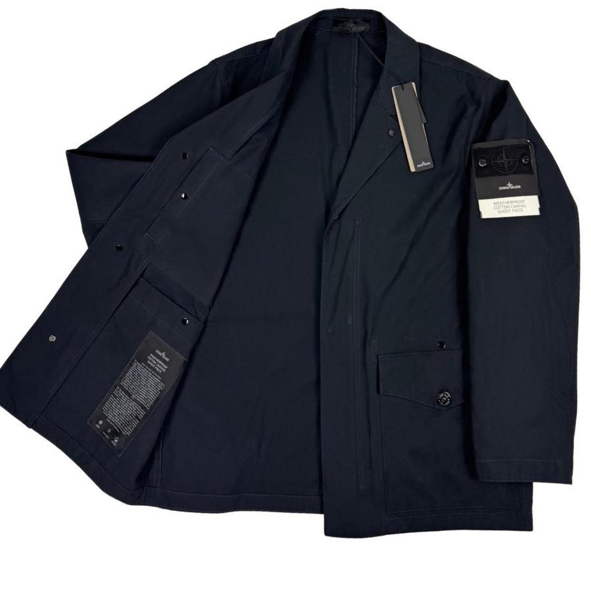 Stone Island Ghost Weatherproof Cotton Canvas Jacket XL