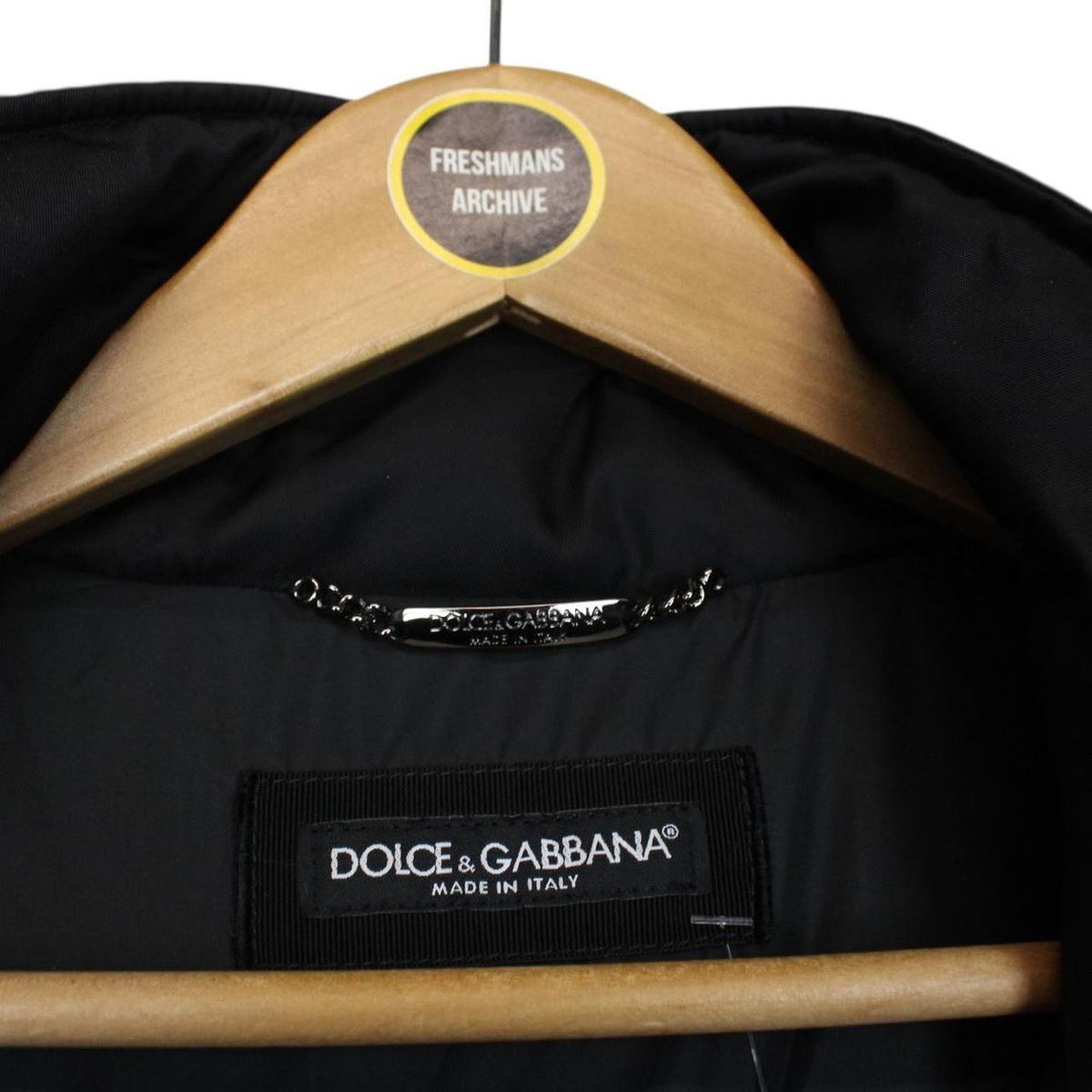 Dolce & Gabbana Logo Tag Padded Jacket Large
