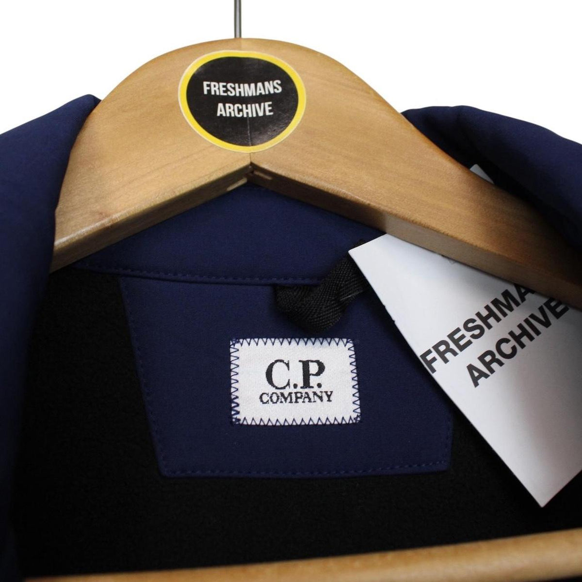 CP Company Lens Soft Shell Peacoat Small
