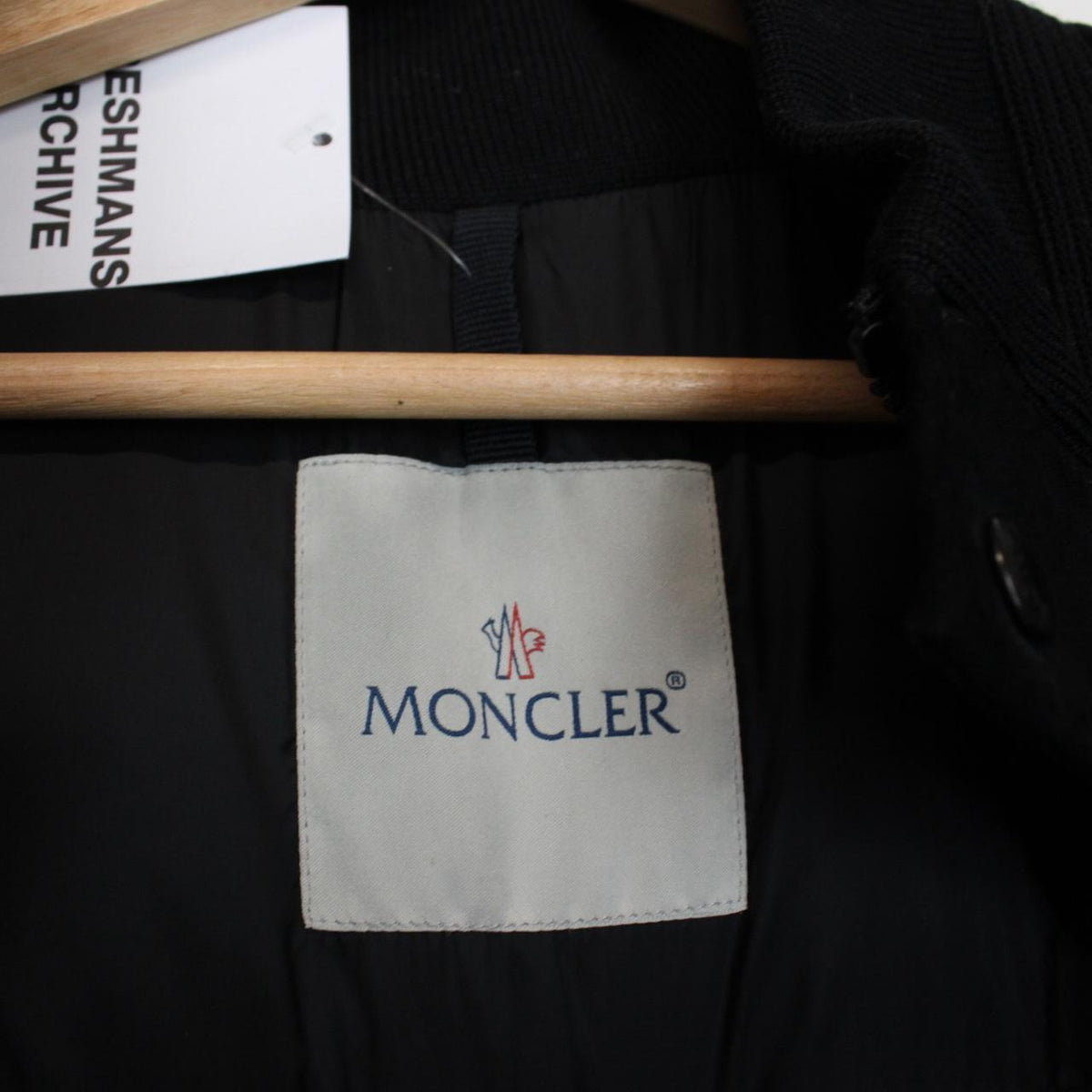 Moncler Raphael Suede Leather Down Jacket Medium