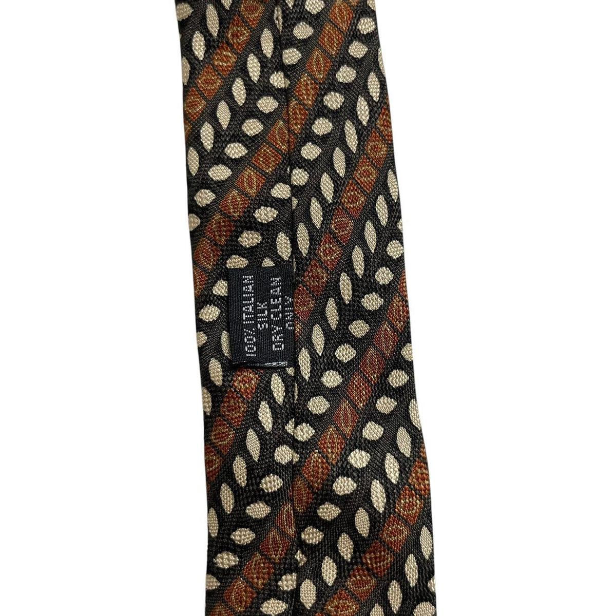 Vintage Coach Floral Print Silk Tie