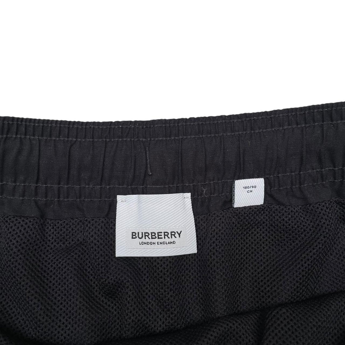 Burberry Logo Print Swim Shorts Small