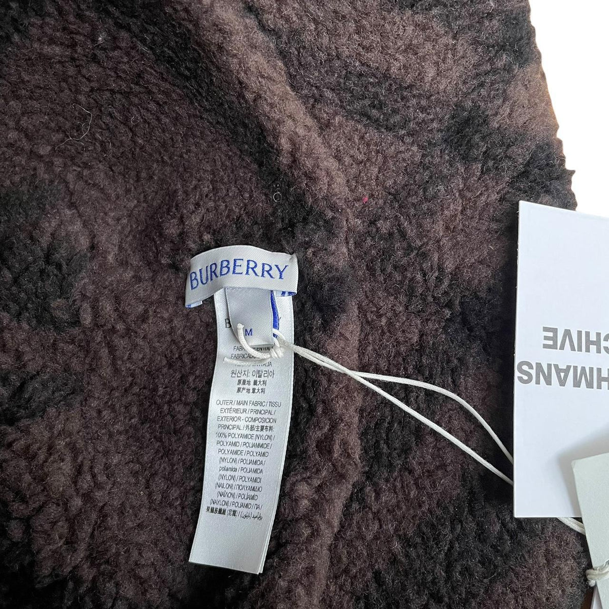 Burberry Fleece Reversible Bucket Hat Medium