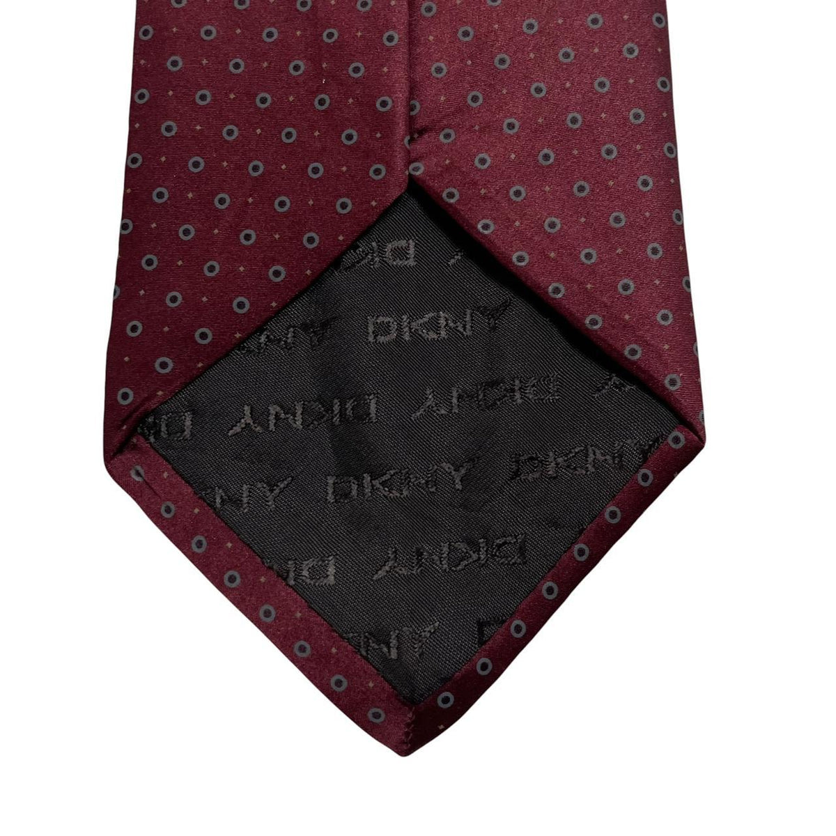 Vintage DKNY Circle Silk Tie