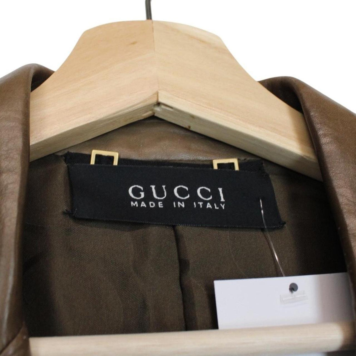 Gucci Leather Blazer Jacket Medium