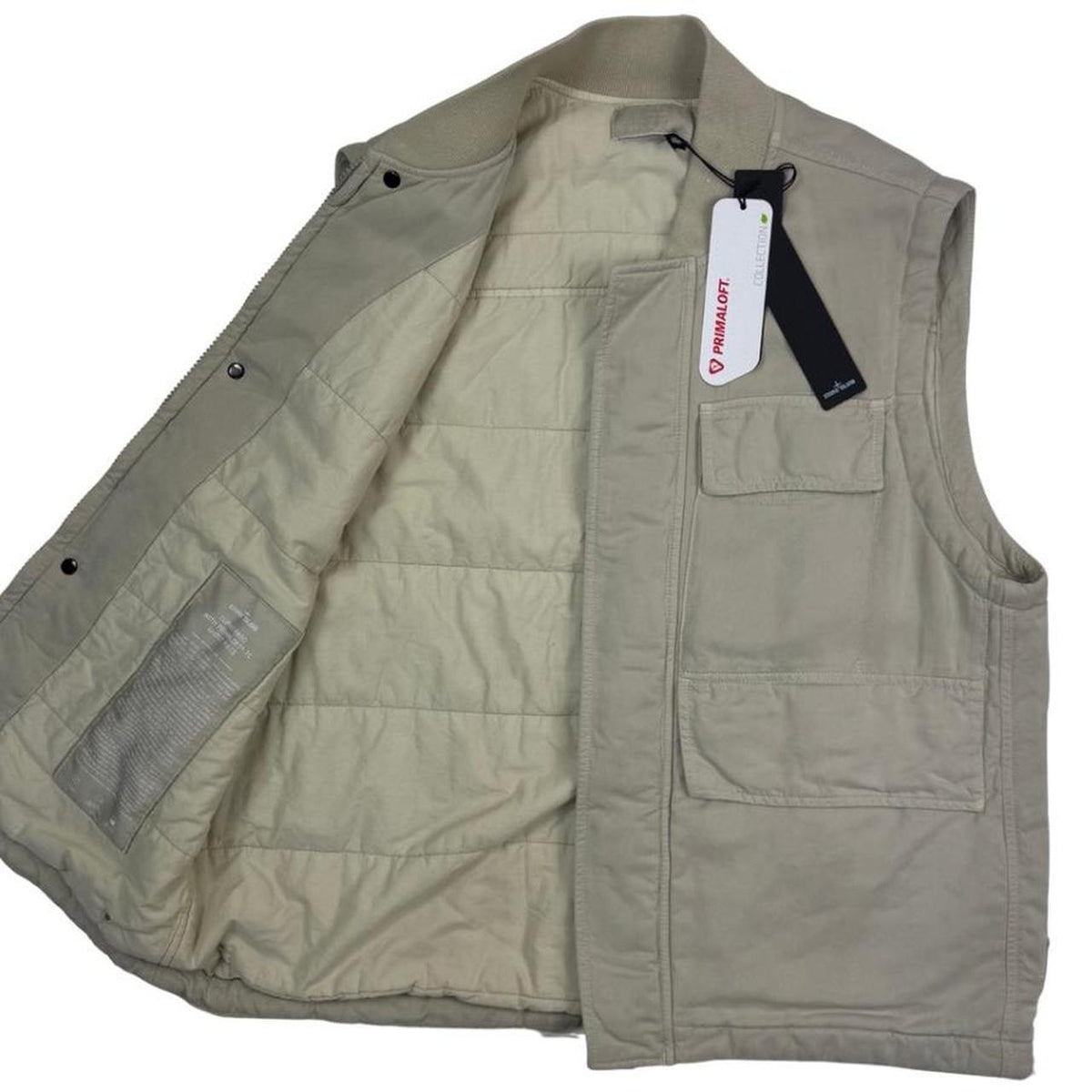 Stone Island Ghost Cupro Raso Primaloft Vest Jacket Medium