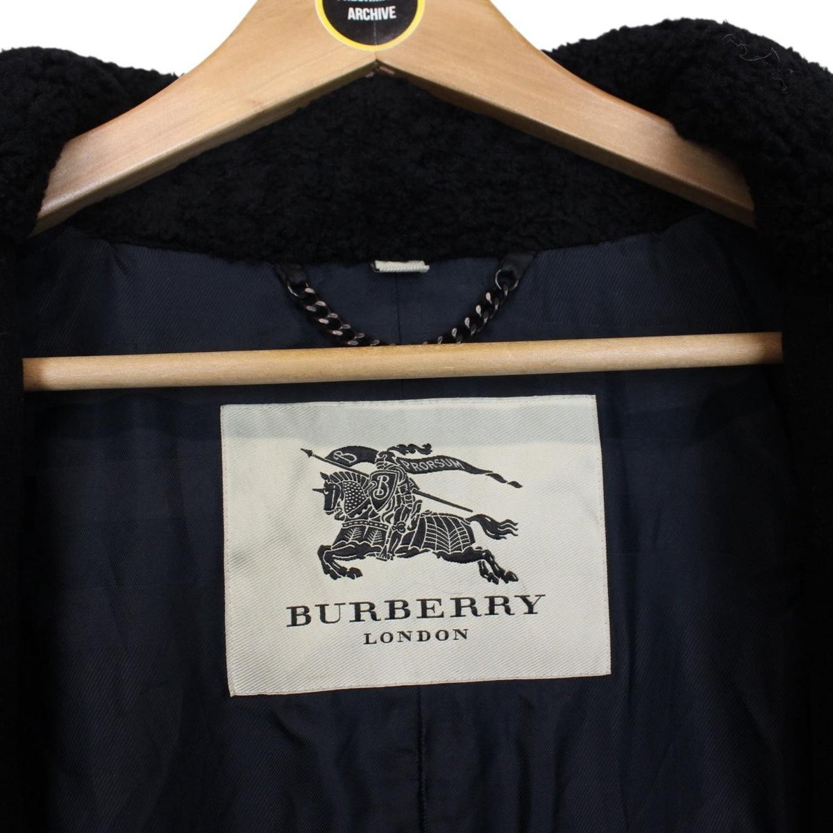 Burberry Cashmere Wool Pea Coat XL