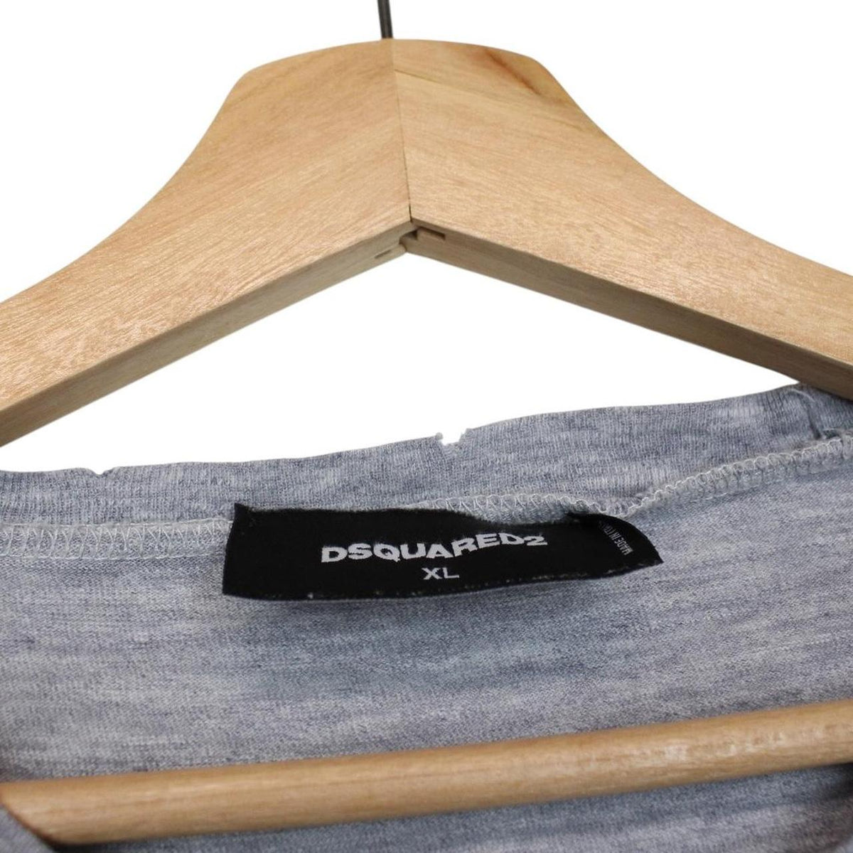 Dsquared2 Distressed Logo Print T-Shirt Large