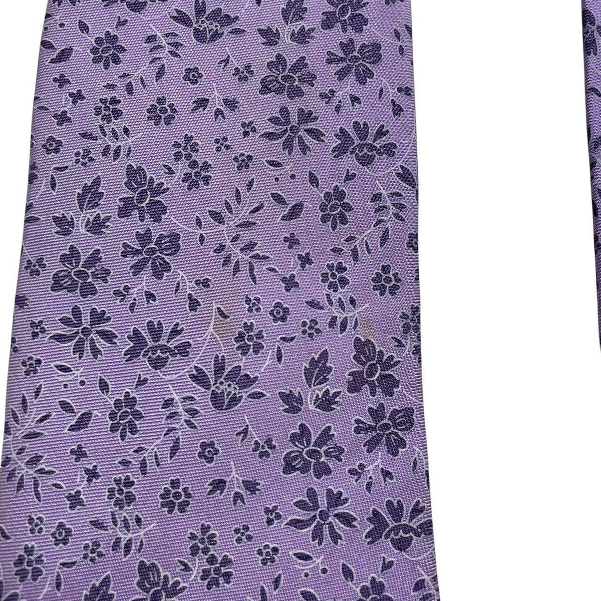 Ermenegildo Zegna Floral Silk Tie