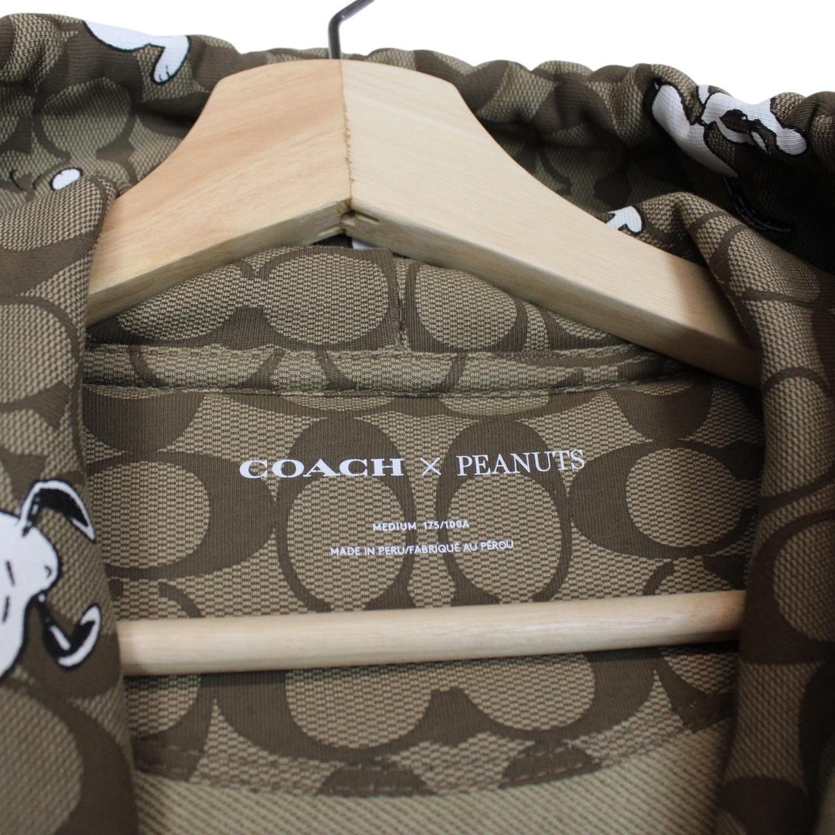 Coach x Peanuts Signature Snoopy Hoodie Medium