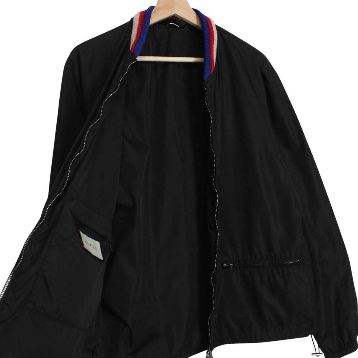 Gucci Logo Print Windbreaker Jacket Medium