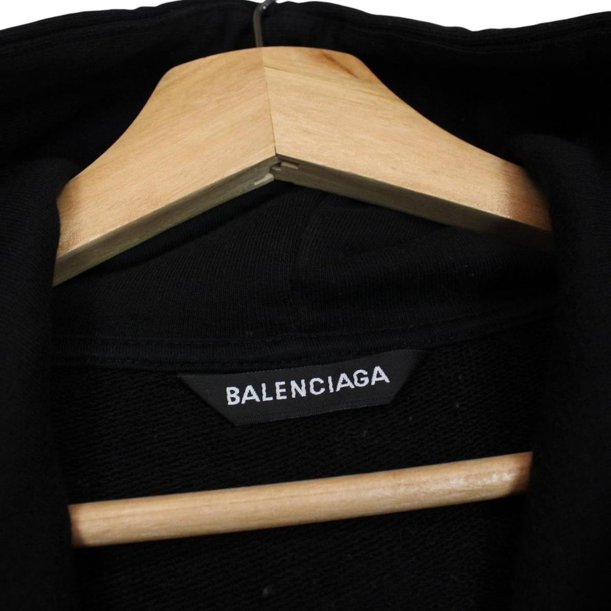 Balenciaga Sponsor Logo Hoodie Large
