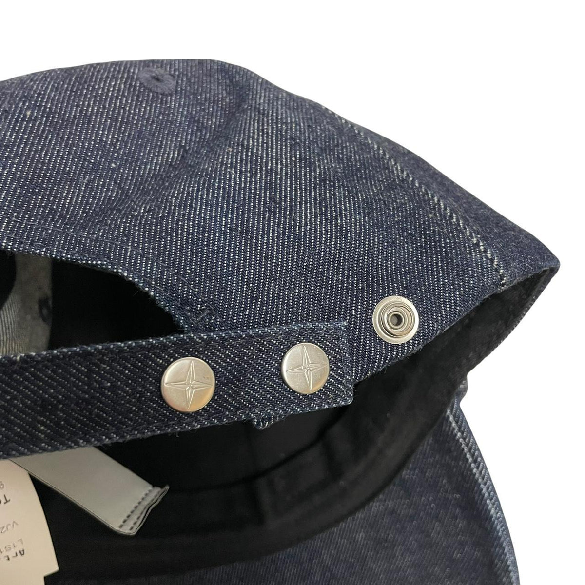 Stone Island Denim Rinsed Baseball Cap