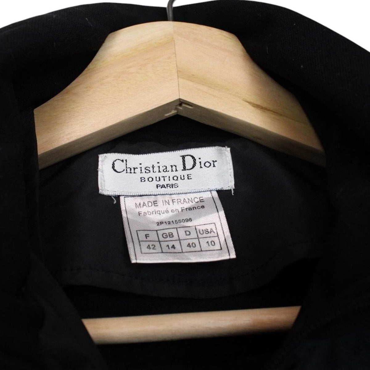 Vintage Christian Dior by John Galliano ‘Remove Before Flight’ Jacket Medium