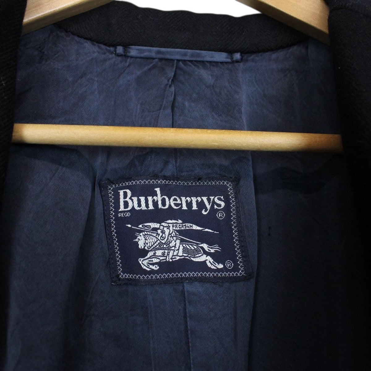 Vintage Burberry Wool Overcoat Medium