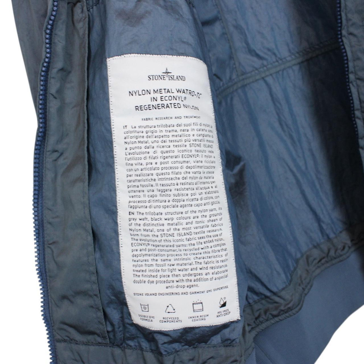 Stone Island SS 2023 Econyl Nylon Metal Watro-TC Jacket Medium