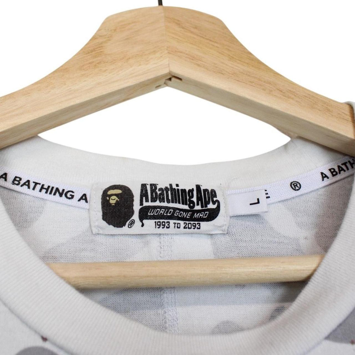 Bape Space Camo Side Shark T-Shirt M/L