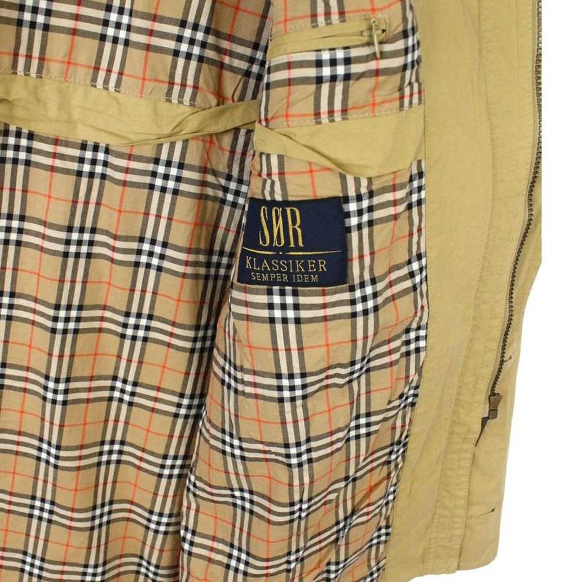 Vintage 90s Burberry Coat XXL