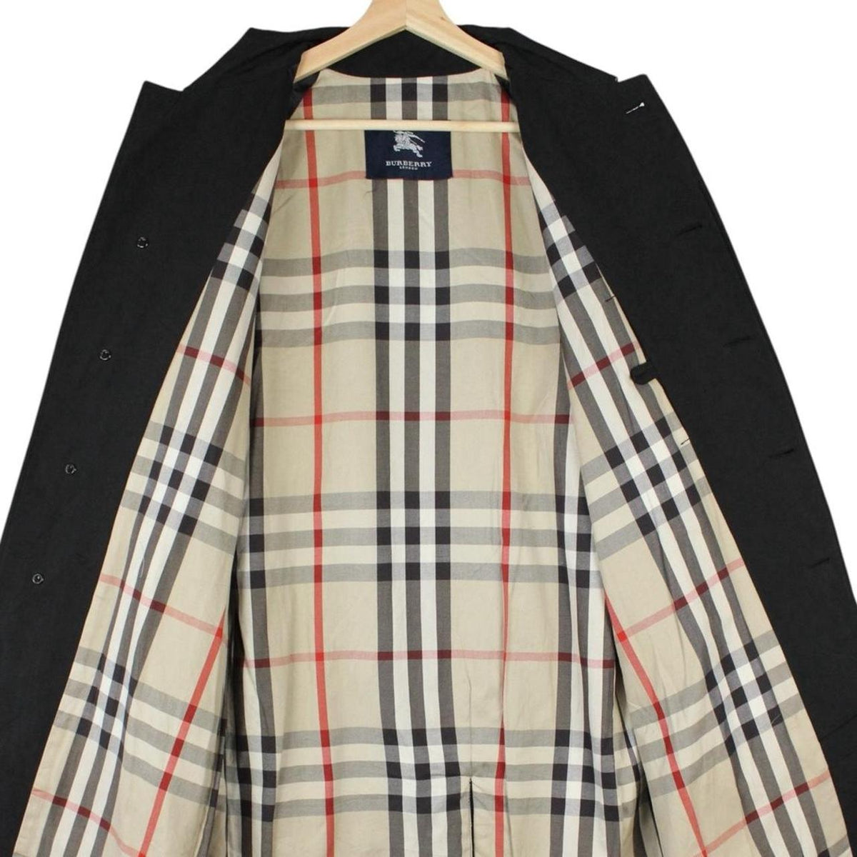 Burberry London Balmacaan Coat Medium